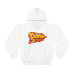YAMS HIP HOP Heavy Blend™ Hooded Sweatshirt - PDR LFE White / S PDR LFE