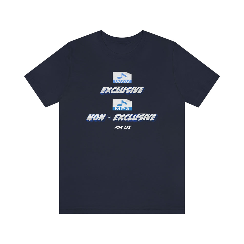 WAV EXCLUSIVE HIP HOP Short Sleeve Tee - PDR LFE Navy / XS PDR LFE