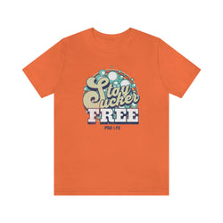 SUCKER FREE HIP HOP Jersey Short Sleeve Tee - PDR LFE Orange / XS PDR LFE