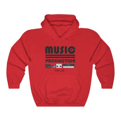 PDR LFE MUSIC PRODUCTION Unisex Heavy Blend™ Hooded Sweatshirt - PDR LFE Red / S PDR LFE
