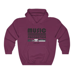 PDR LFE MUSIC PRODUCTION Unisex Heavy Blend™ Hooded Sweatshirt - PDR LFE Maroon / S PDR LFE