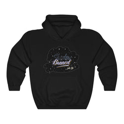 SHADOW BANNED Female Heavy Blend™ Hooded Sweatshirt - PDR LFE Black / S PDR LFE