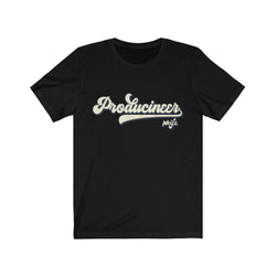 PRODUCINEER LINEN Unisex Jersey Short Sleeve Tee - PDR LFE Black / S PDR LFE