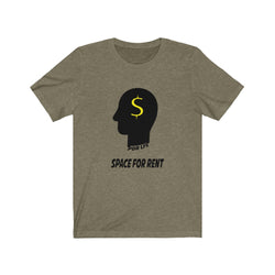 SPACE FOR RENT PDR LFE Unisex Jersey Short Sleeve Tee - PDR LFE Heather Olive / S PDR LFE
