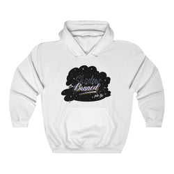 SHADOW BANNED Female Heavy Blend™ Hooded Sweatshirt - PDR LFE White / S PDR LFE