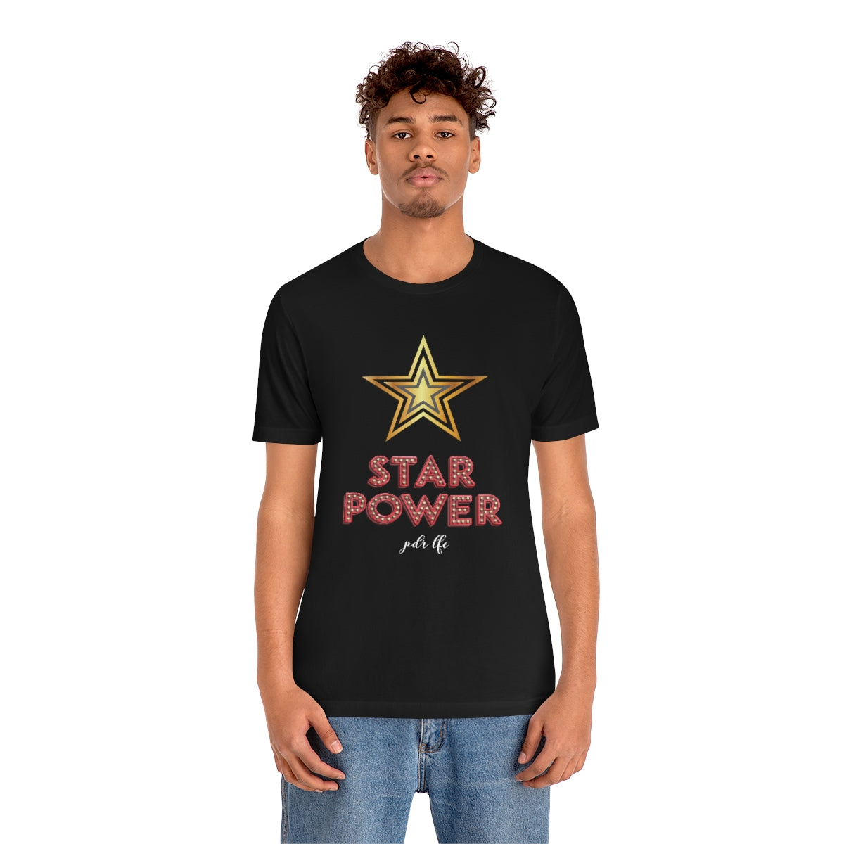 STAR POWER UNISEX HIP HOP TSHIRT - PDR L.F.E. 