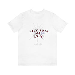 THAT'S A BAR SMOKE CLOUD UNISEX HIP HOP TSHIRT - PDR LFE White / XS PDR LFE