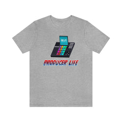 PRODUCER LIFE 23 MALE HIP HOP Short Sleeve Tee - PDR LFE Athletic Heather / XS PDR LFE