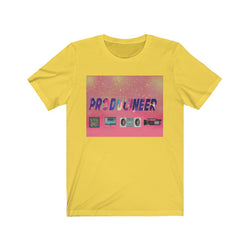 Producineer 1st Lady Unisex Jersey Short Sleeve Tee - PDR LFE Yellow / S PDR LFE