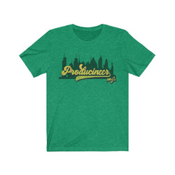 PRODUCINEER CITY SLICKER Unisex Jersey Short Sleeve Tee - PDR LFE Heather Kelly / S PDR LFE