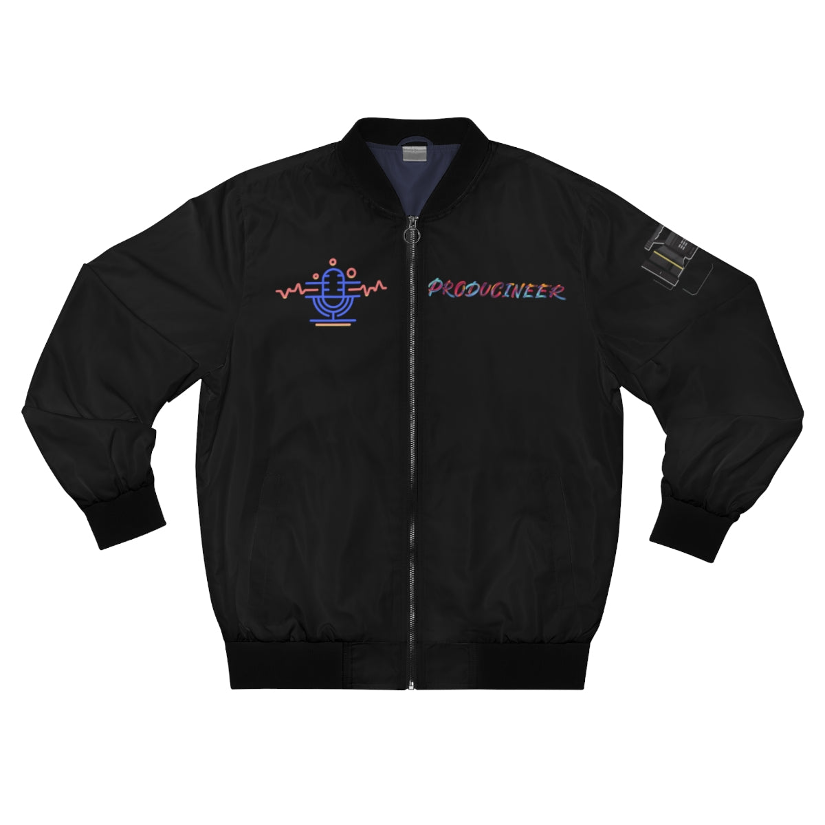 PRODUCINEER HIP HOP CAMERA MAN Men's Bomber Jacket - PDR L.F.E. 