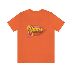 YAMS FEMALE HIP HOP Short Sleeve Tee - PDR LFE Orange / XS PDR LFE