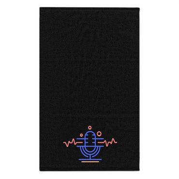 PRODUCINEER LOGO Hip Hop Rally Towel, 11x18 - PDR LFE White / 11" × 18" PDR LFE
