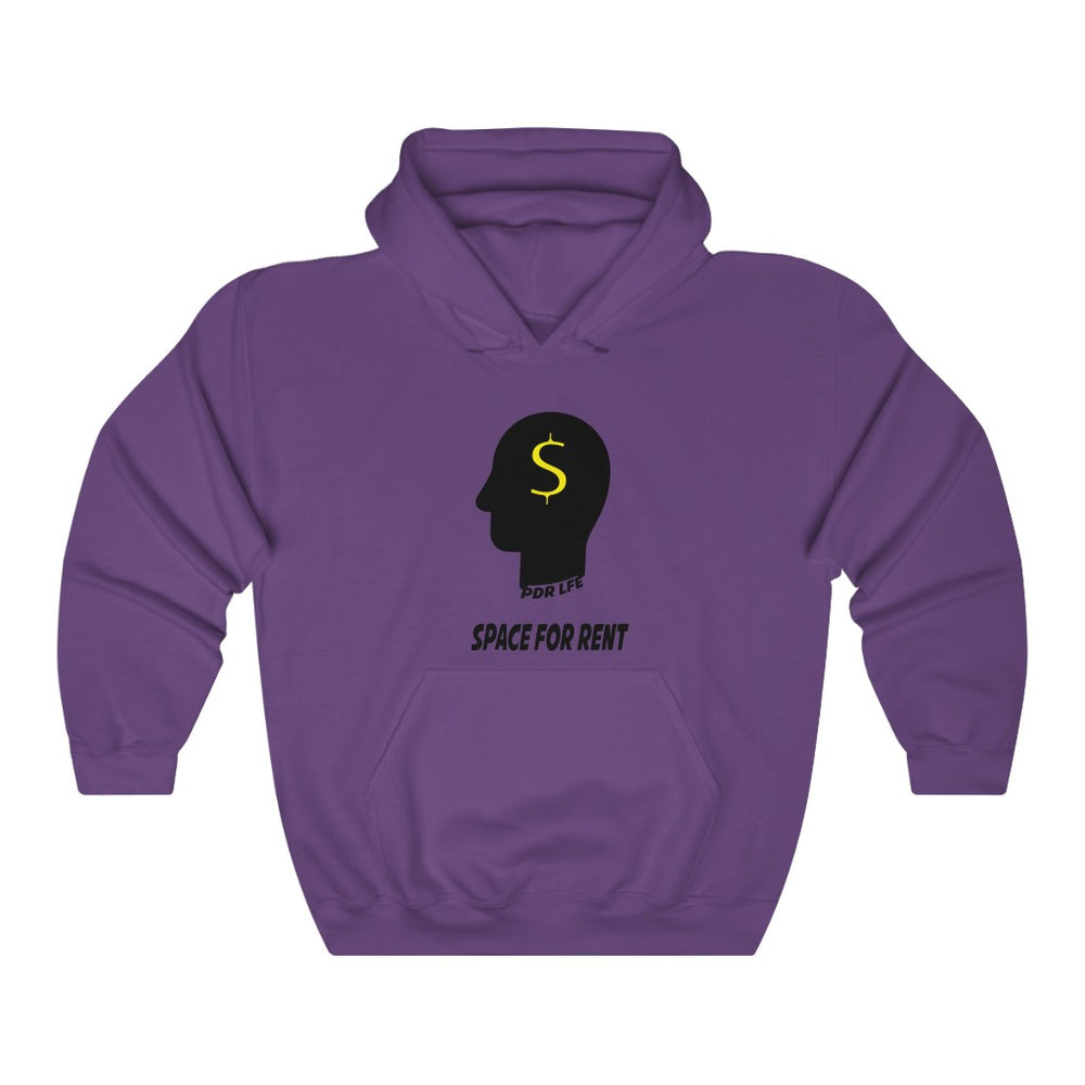 SPACE FOR RENT PDR LFE Unisex Heavy Blend™ Hooded Sweatshirt - PDR LFE Purple / S PDR LFE