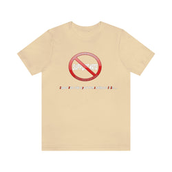 SUPPORT HATE HIP HOP Jersey Short Sleeve Tee - PDR LFE Soft Cream / S PDR LFE