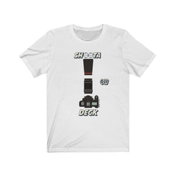 SHOOTA ON DECK FEMALE Unisex Jersey Short Sleeve Tee - PDR LFE White / S PDR LFE