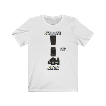 SHOOTA ON DECK FEMALE Unisex Jersey Short Sleeve Tee - PDR LFE White / S PDR LFE