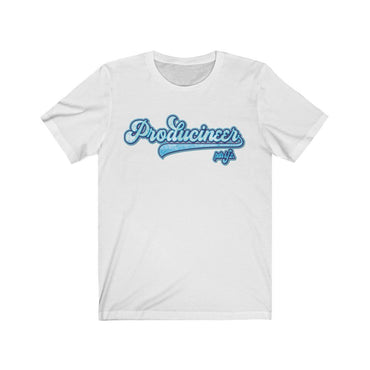 PRODUCINEER BLUE SKIES Unisex Jersey Short Sleeve Tee - PDR LFE White / M PDR LFE