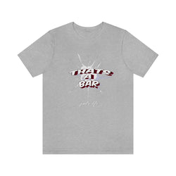 THAT'S A BAR SMOKE CLOUD UNISEX HIP HOP TSHIRT - PDR LFE Athletic Heather / XS PDR LFE