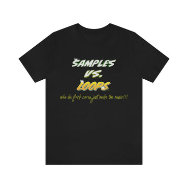 SAMPLES VS LOOPS HIP HOP Short Sleeve Tee - PDR LFE Black / S PDR LFE