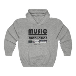 PDR LFE MUSIC PRODUCTION Unisex Heavy Blend™ Hooded Sweatshirt - PDR LFE Sport Grey / S PDR LFE