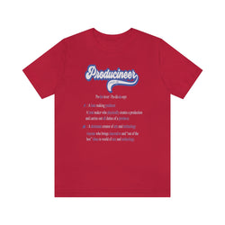 PRODUCINEER DEFINITION MENS HIP HOP TSHIRT - PDR LFE Red / XS PDR LFE