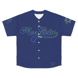 PDR LFE MOSHOLU PARKWAY Men's Baseball Jersey - PDR LFE M / Automatically matched to design color PDR LFE