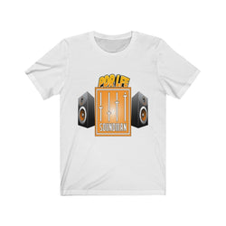 SOUND MAN Hip Hop Unisex Jersey Short Sleeve Tee - PDR LFE White / M PDR LFE