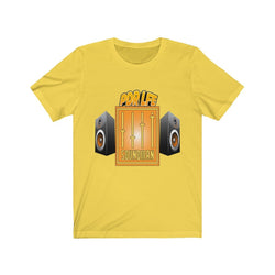 SOUND MAN Hip Hop Unisex Jersey Short Sleeve Tee - PDR LFE Yellow / S PDR LFE