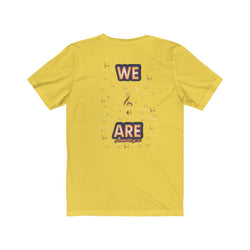 WE ARE NOT EQUAL Unisex Jersey Short Sleeve Tee - PDR LFE White / S PDR LFE