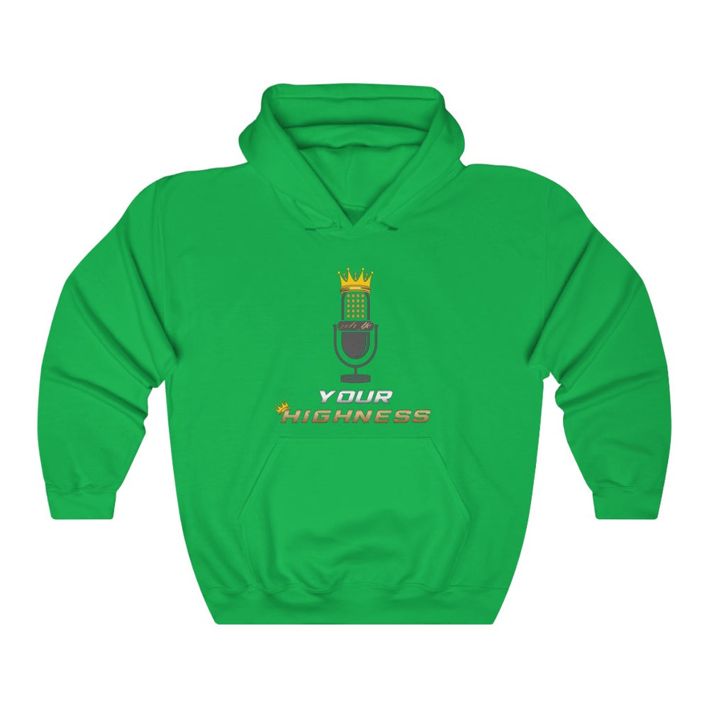 YOUR HIGHNESS PODCAST Unisex Heavy Blend™ Hooded Sweatshirt - PDR LFE Irish Green / S PDR LFE