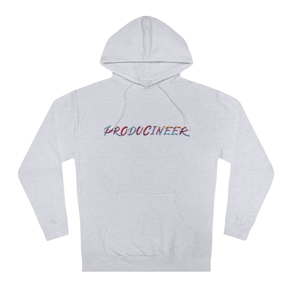 PRODUCINEER GALLERY Hip Hop Unisex Hooded Sweatshirt - PDR L.F.E. L / Grey Heather PDR LFE