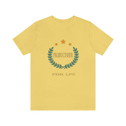 PRODUCINEER ROYALTY Unisex Jersey Short Sleeve Tee - PDR LFE Yellow / S PDR LFE