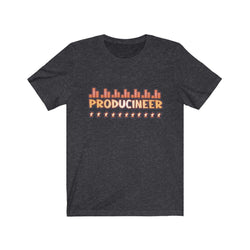 PRODUCINEER MIXER Unisex Jersey Short Sleeve Tee - PDR LFE Dark Grey Heather / S PDR LFE