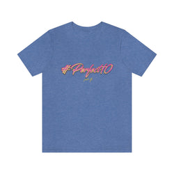 PERFECT 10 PINK LEMONADE Short Sleeve Tee - PDR LFE Heather Columbia Blue / XS PDR LFE