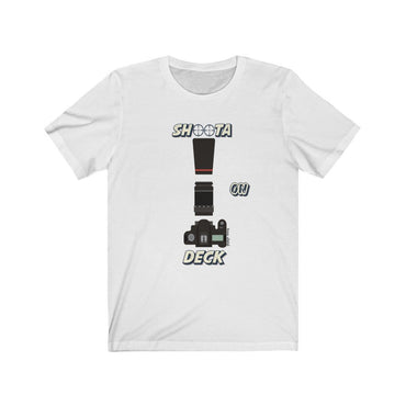 SHOOTER ON DECK Unisex Jersey Short Sleeve Tee - PDR LFE White / S PDR LFE