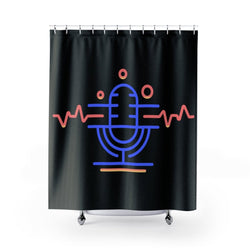 PRODUCINEER Hip Hop Shower Curtains - PDR LFE 71" × 74" PDR LFE