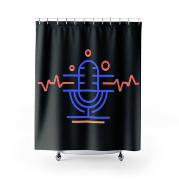 PRODUCINEER Hip Hop Shower Curtains - PDR LFE 71" × 74" PDR LFE