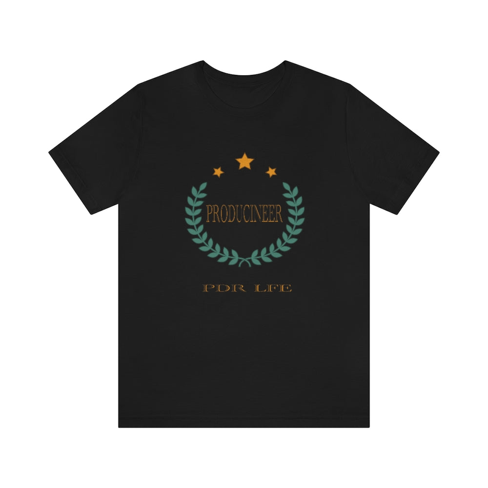 PRODUCINEER ROYALTY Unisex Jersey Short Sleeve Tee - PDR L.F.E. Black / S PDR LFE