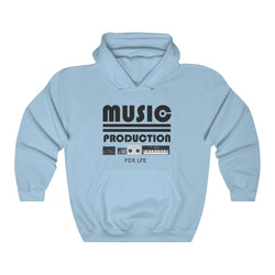 PDR LFE MUSIC PRODUCTION Unisex Heavy Blend™ Hooded Sweatshirt - PDR LFE Light Blue / S PDR LFE