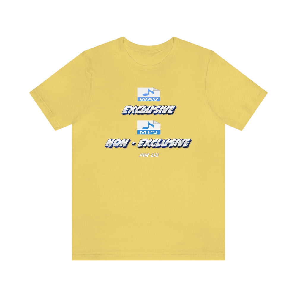 WAV EXCLUSIVE HIP HOP Short Sleeve Tee - PDR LFE Yellow / XS PDR LFE