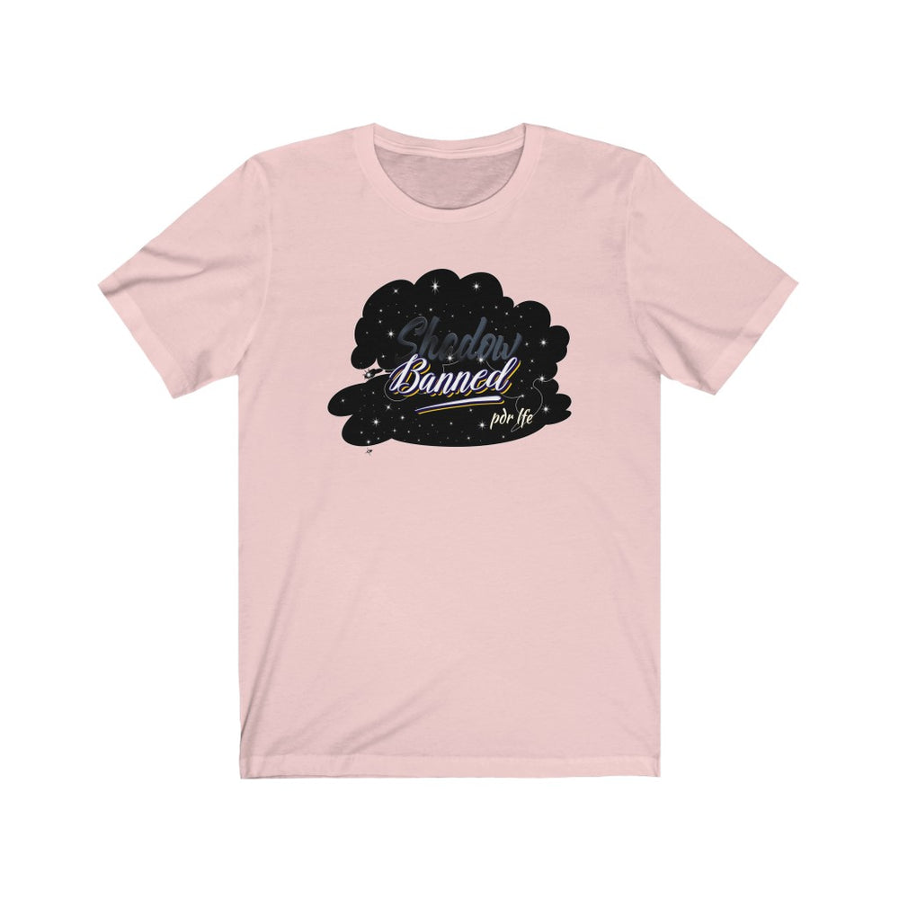 SHADOW BANNED Female Jersey Short Sleeve Tee - PDR L.F.E. 