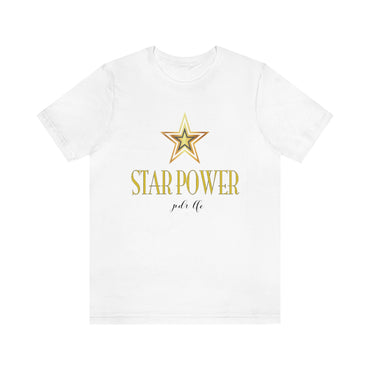 STAR POWER II UNISEX HIP HOP TSHIRT - PDR LFE White / XS PDR LFE
