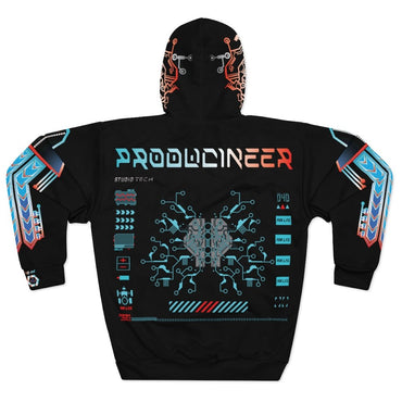 PRODUCINEER STUDIO TECH 3099 HIP HOP SUB Unisex Pullover Hoodie - PDR LFE XS PDR LFE