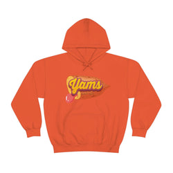 YAMS HIP HOP Heavy Blend™ Hooded Sweatshirt - PDR LFE Orange / S PDR LFE