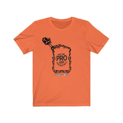 PRO IN PROCRASTINATE HIP HOP Unisex Jersey Short Sleeve Tee - PDR LFE Orange / S PDR LFE