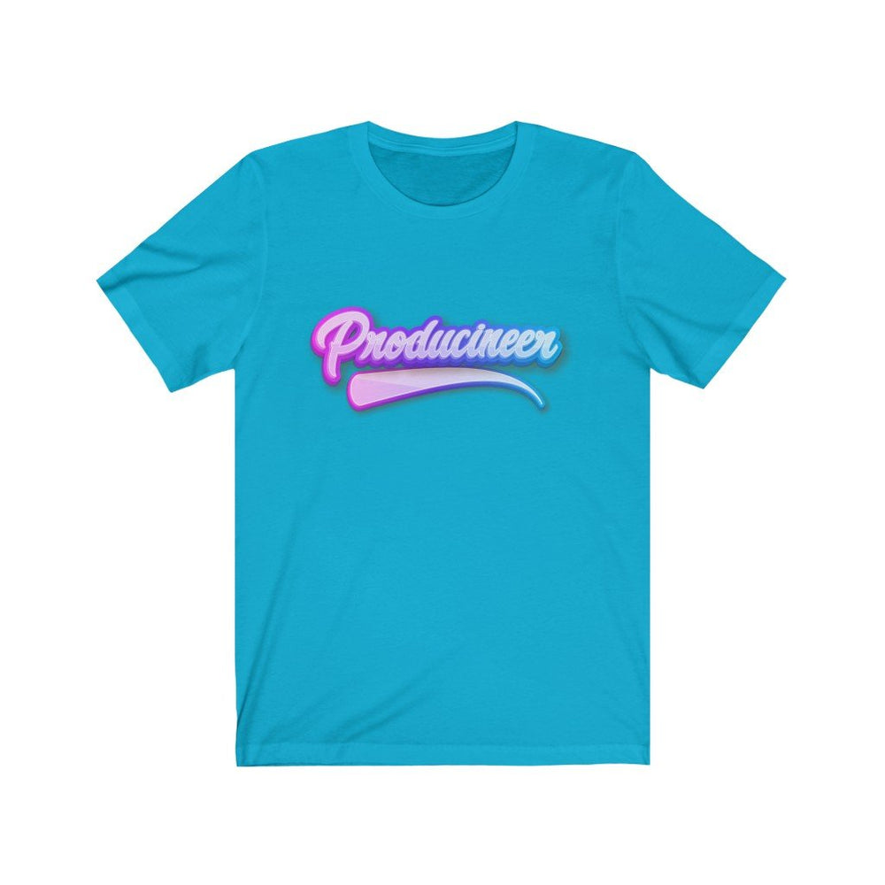 PRODUCINEER NEON GLOW Unisex Jersey Short Sleeve Tee - PDR L.F.E. 