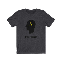 SPACE FOR RENT PDR LFE Unisex Jersey Short Sleeve Tee - PDR LFE Dark Grey Heather / S PDR LFE