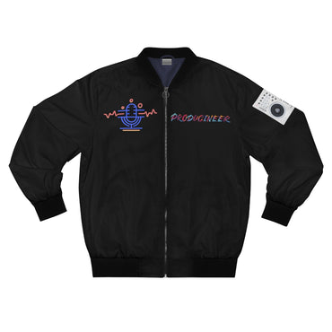 PRODUCINEER HIP HOP DJ Men's Bomber Jacket - PDR LFE XS PDR LFE