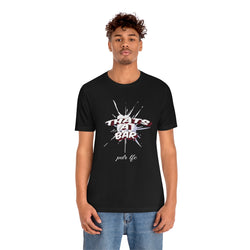 THAT'S A BAR SMOKE CLOUD UNISEX HIP HOP TSHIRT - PDR LFE Black / XS PDR LFE